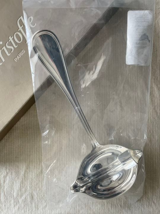 クリストフル グレービーレードル スターリングシルバー