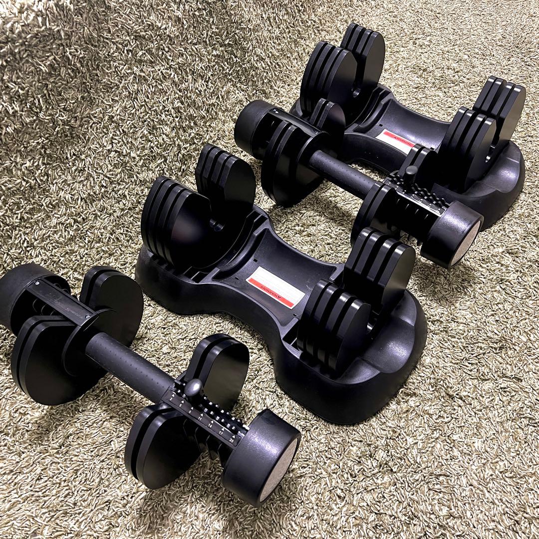 購入時注意！　2-① 片方　ATIVAFIT 可変式ダンベル 2-20kg