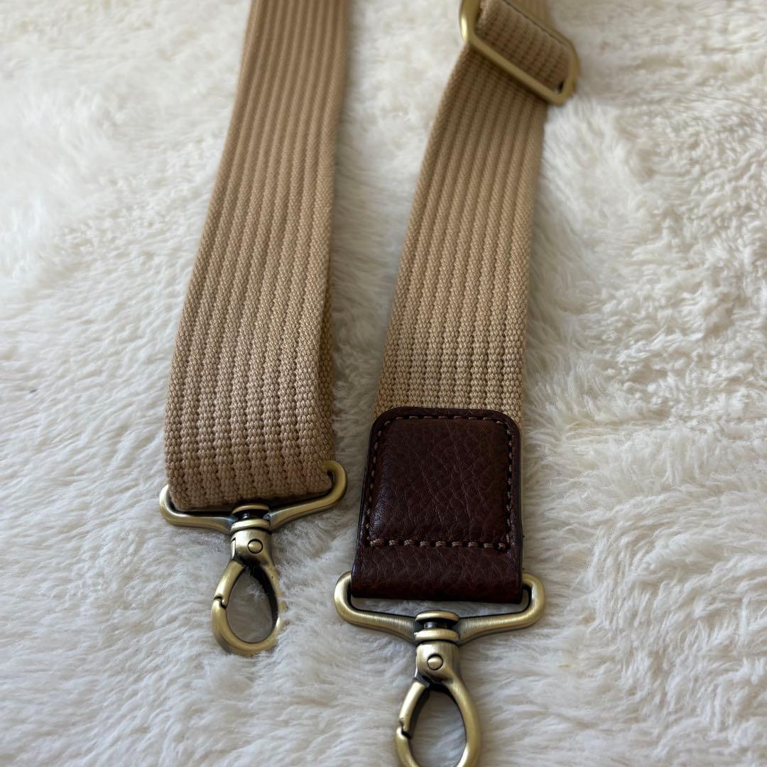 新品級　土屋鞄　トーンオイルヌメ　トートバッグ　2way 本革　シボ革　ブラウン