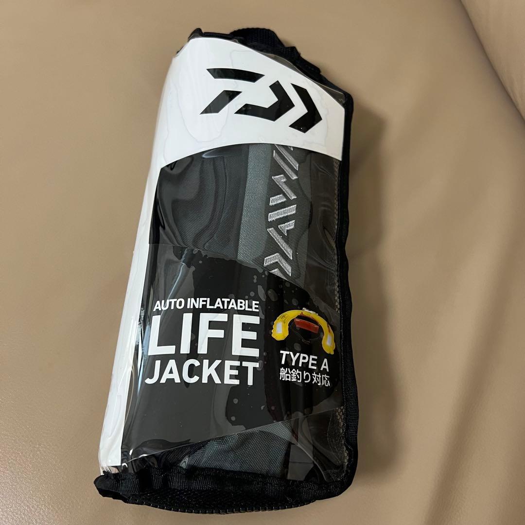 【新品未使用】自動膨張式ライフジャケット DF-2220 グレー