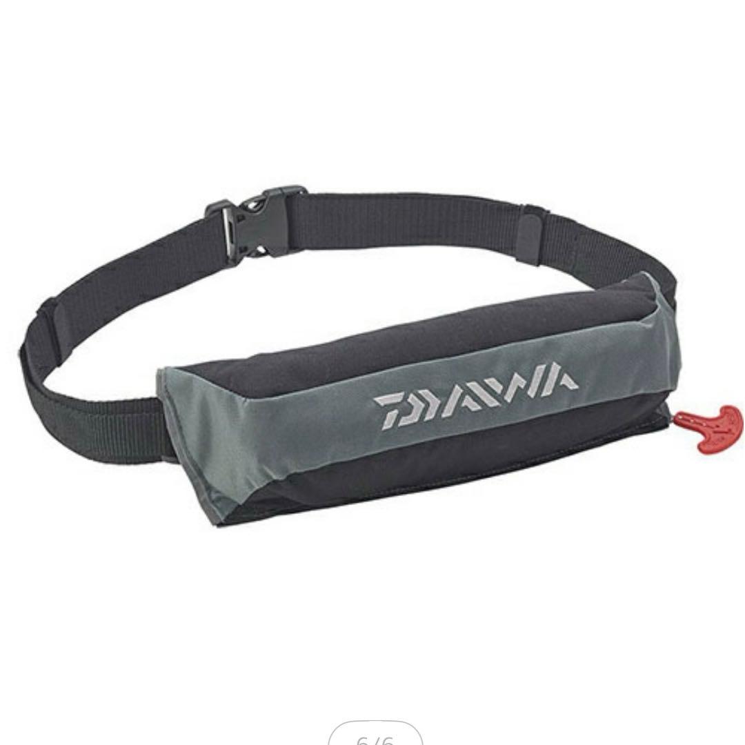 【新品未使用】自動膨張式ライフジャケット DF-2220 グレー