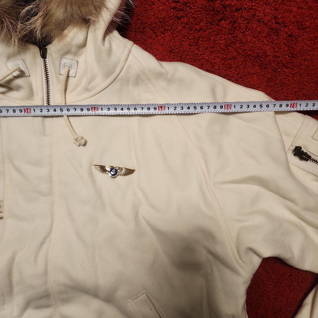 SWAGGER ファー付き N3-Bウールジャケット