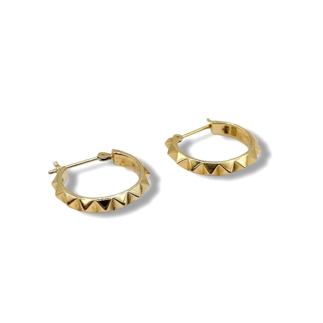 美品✨ete エテ　ピアス　K18 925 ゴールド　フープ　両耳セット