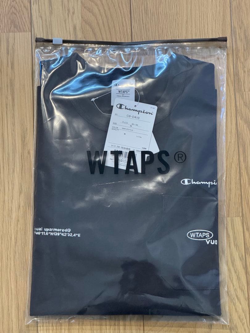 トップス WTAPS x Champion / LS / Cotton \"Black\"