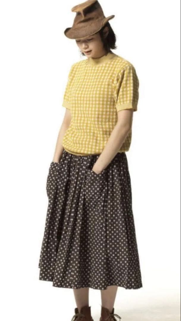 専用❗️ 45Ｒ ギンガムジャカードの908ヨックネック　45rpm