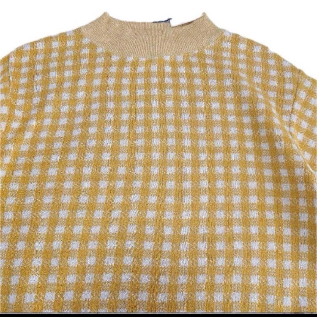 専用❗️ 45Ｒ ギンガムジャカードの908ヨックネック　45rpm