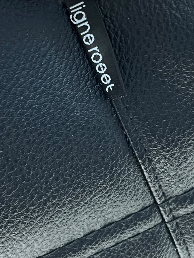 正規品 リーンロゼ トーゴ 1P ブラック レザー 合皮 ligne roset