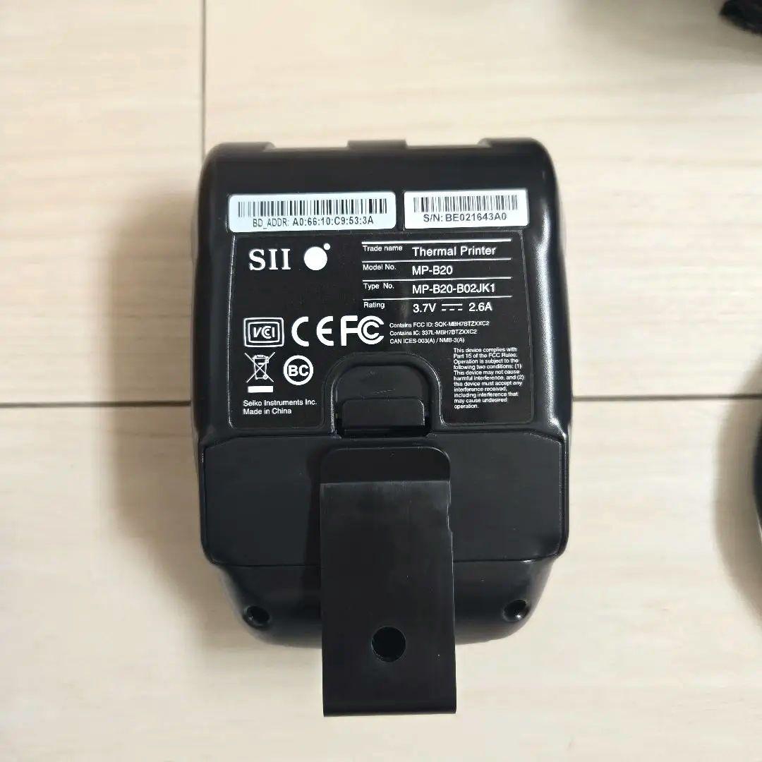 美品✨モバイルプリンター MP-B 20-B02JK1-74 未使用ロール紙4個