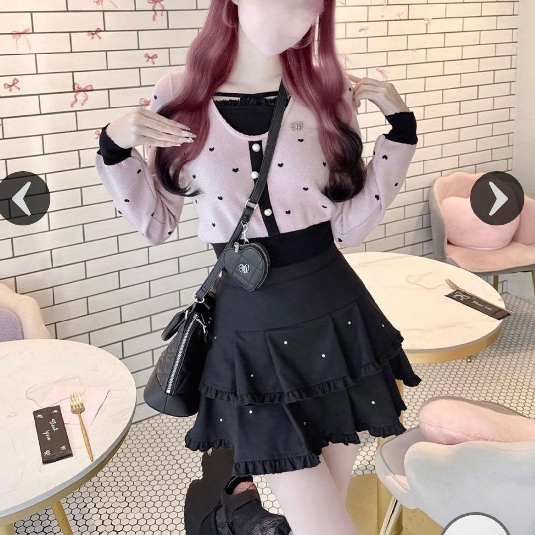 ハニーミュウ Luv ドッキングカーデトップス ミシェルマカロン