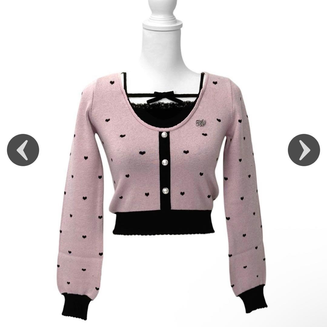 ハニーミュウ Luv ドッキングカーデトップス ミシェルマカロン