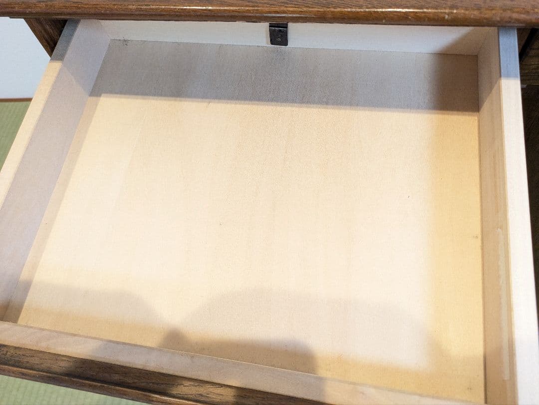 カリモク　コンパクト　折りたたみ　キャビネット　デスク　アンティーク