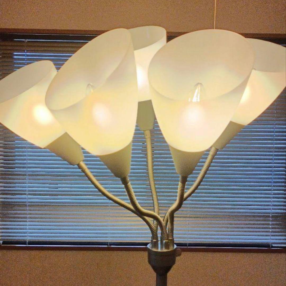 北欧　フロアランプ    グレー　調光調節　オフィス　スタンド　インテリア