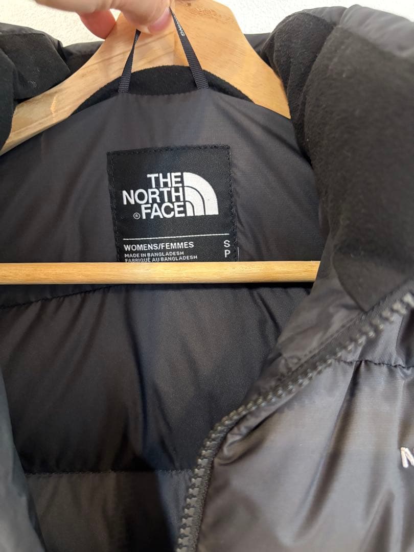 THE NORTH FACE ブラック ダウンベスト S