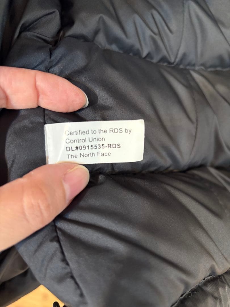 THE NORTH FACE ブラック ダウンベスト S