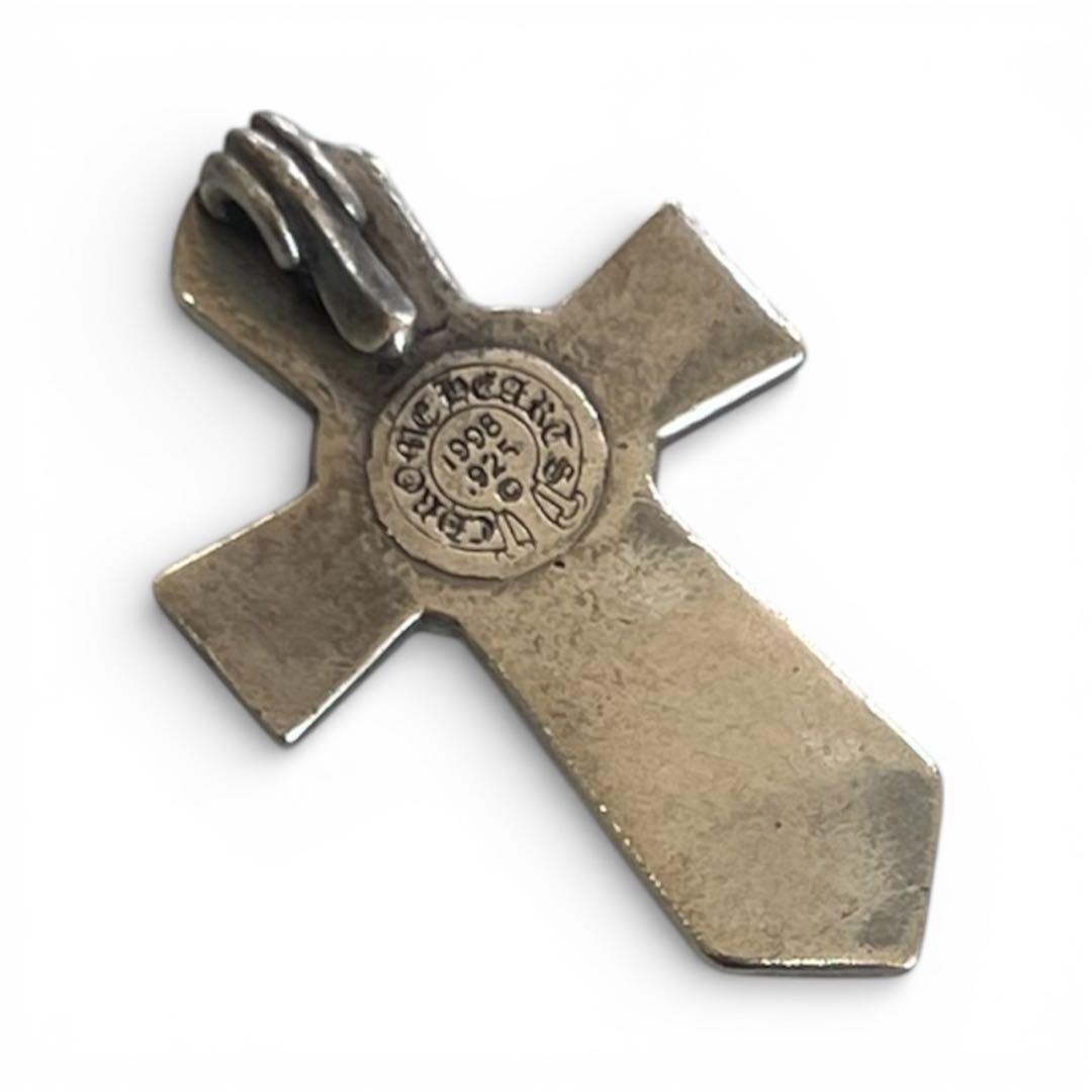 CHROME HEARTS 希少クロムハーツ バルカンクロス スモール シルバー
