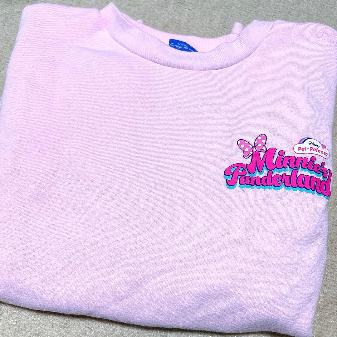 ディズニーランド　ミニーのファンダーランド　トレーナー　ミニパル　パルパルーザ