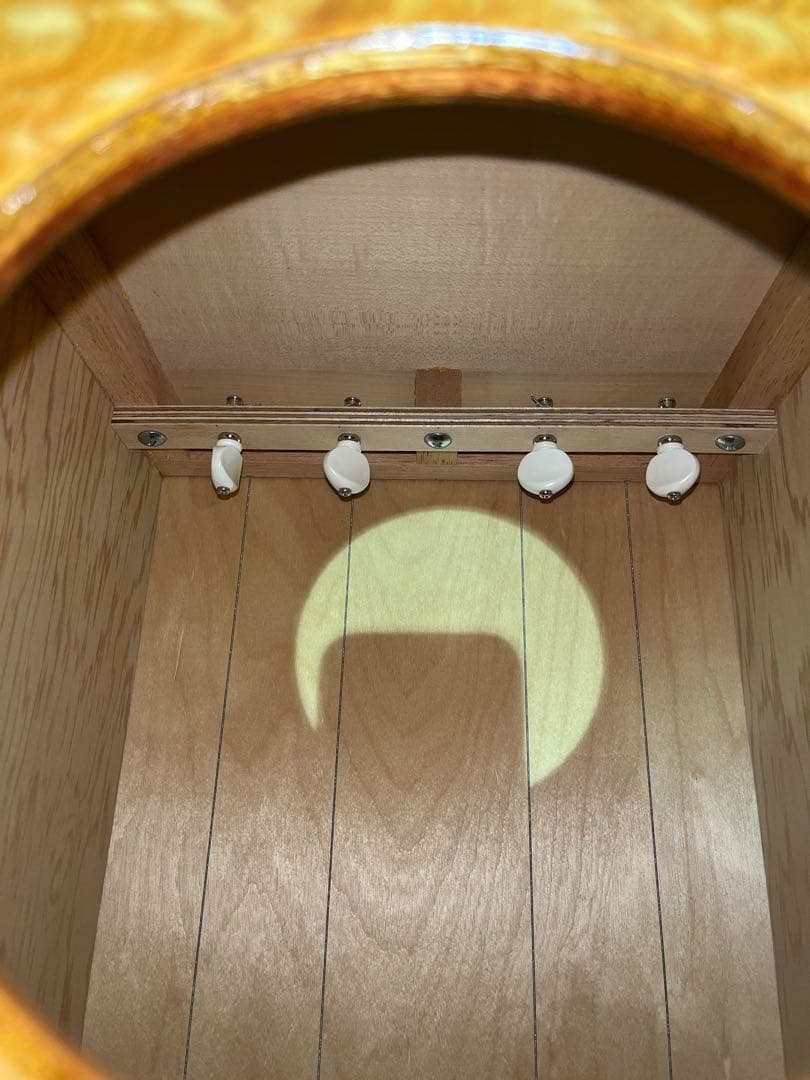 【美品】濱崎商会 Sentido リバーシブル　カホン　取説付