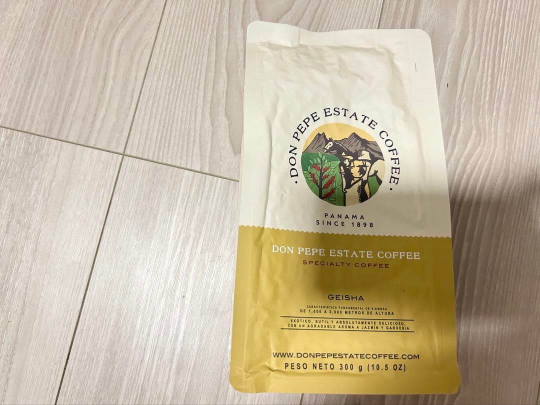 （現地購入）パナマ ゲイシャ100% コーヒー 300g