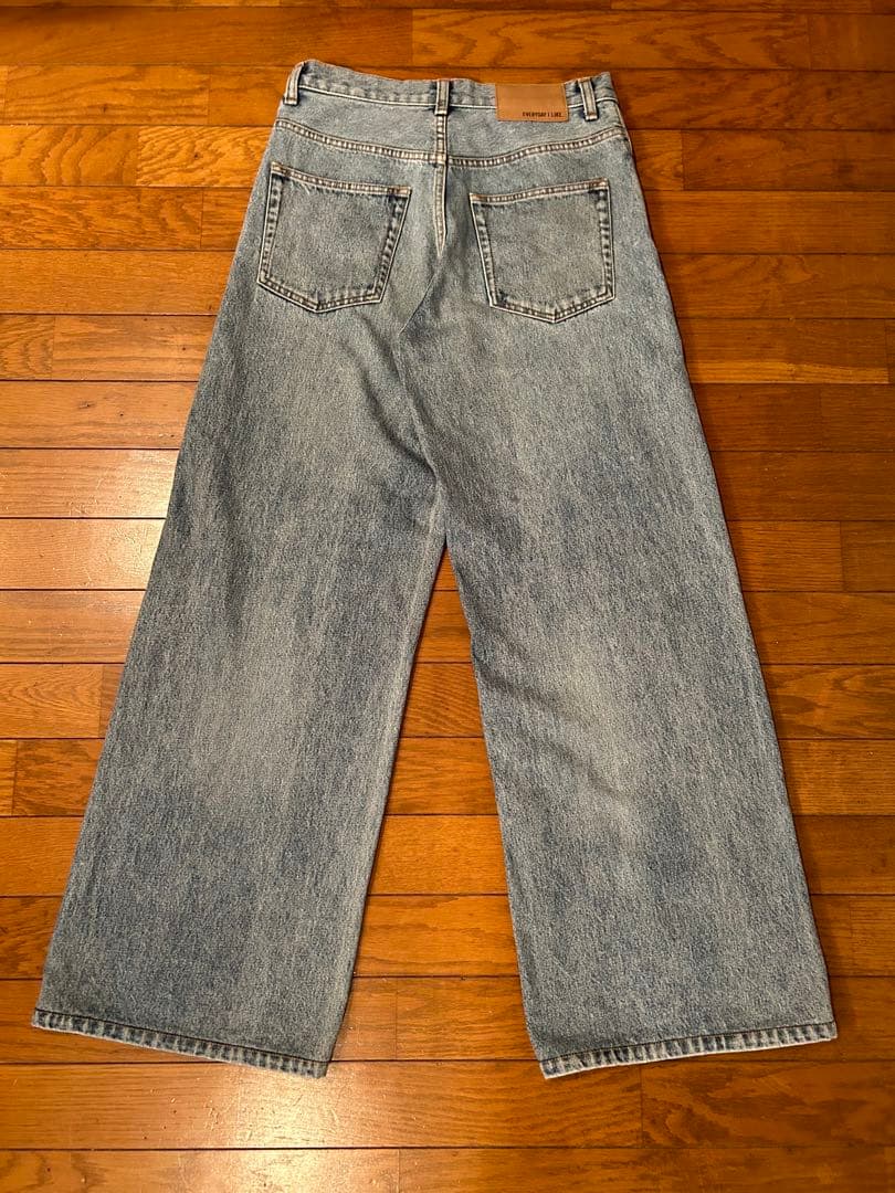 【美品】ドゥーズィエムクラス　2024年　Loose Jeans 36