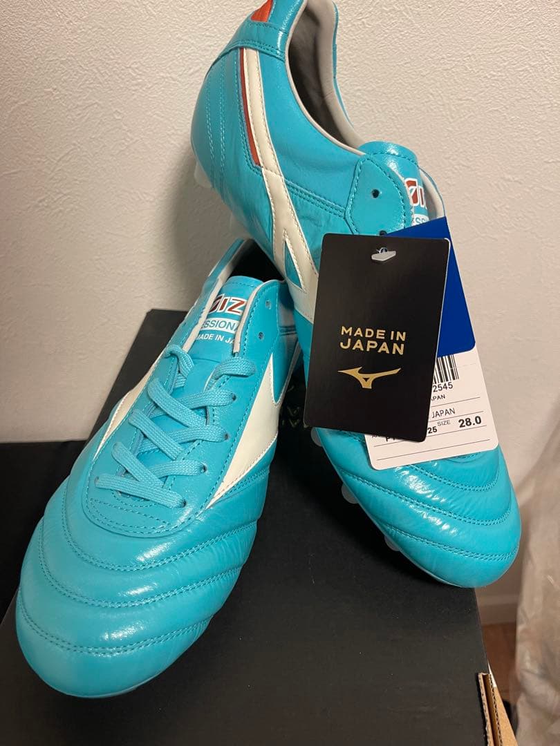 【最終値下】Mizuno モレリア II Japan ブルー 28.0cm