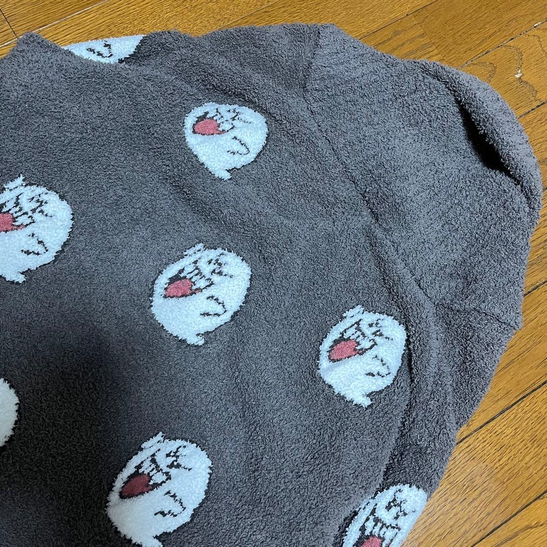 完売品✨ジェラピケ スーパーマリオ テレサ ジャガード カウチン カーディガン