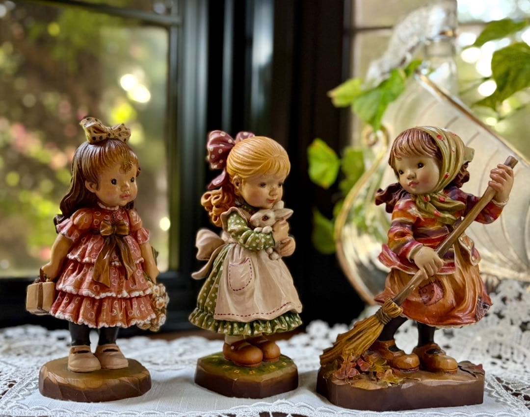 アンリ人形　サラケイ　17㎝　サイン入り【Spring Bright・春の輝き】