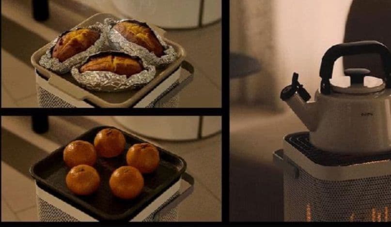 エディル　25年度製　5面カーボンヒーター　速暖