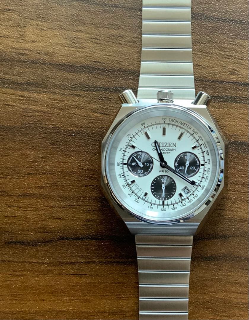 CITIZEN シチズン レコードレーベル ツノ クロノグラフ