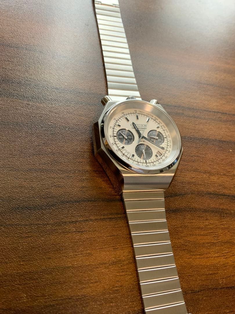 CITIZEN シチズン レコードレーベル ツノ クロノグラフ
