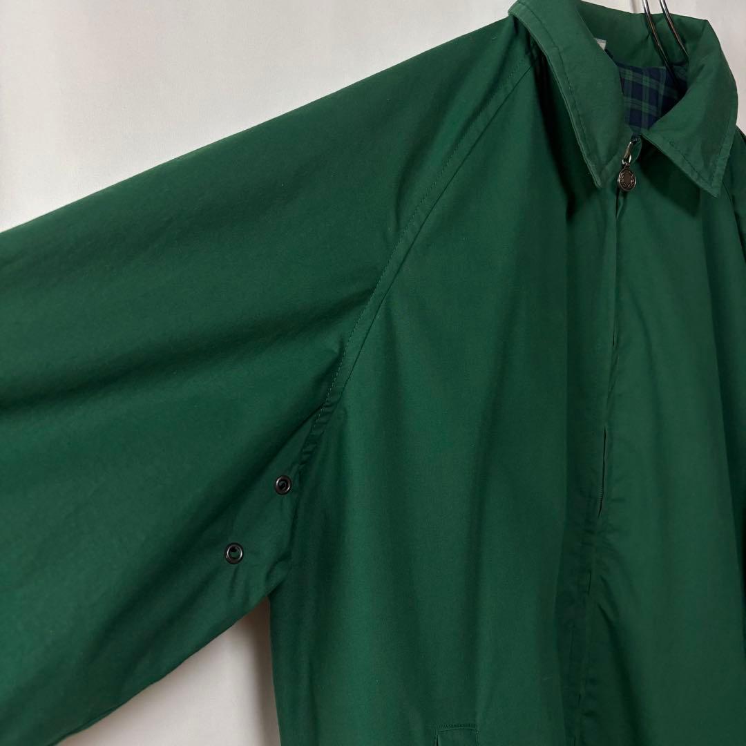 イングランド製　フレッドペリー スウィングトップ　Lサイズ　グリーン　古着