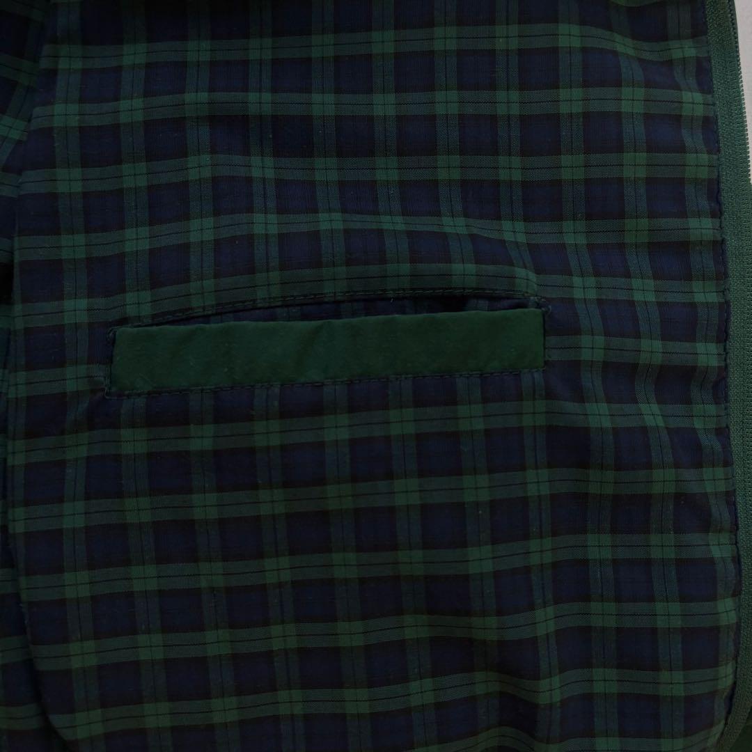 イングランド製　フレッドペリー スウィングトップ　Lサイズ　グリーン　古着