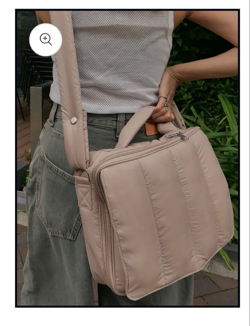 再値下げ本日限定calin quilting mothers pouch bag