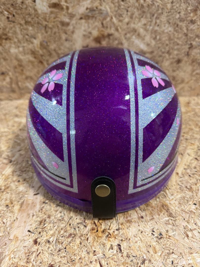 キャンディーパープル　富士日章　桜　ラメラメ　コルク半