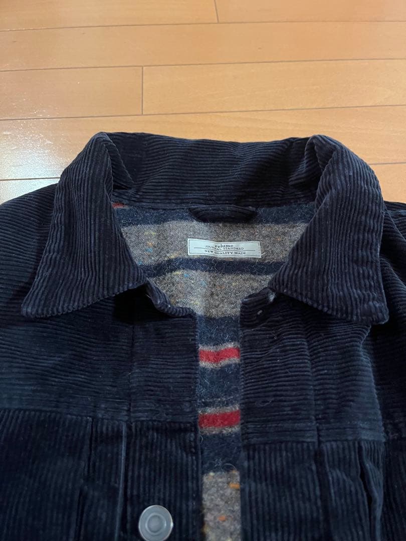 JOURNL STANDARD ブランケットコーデュロイトラッカージャケット
