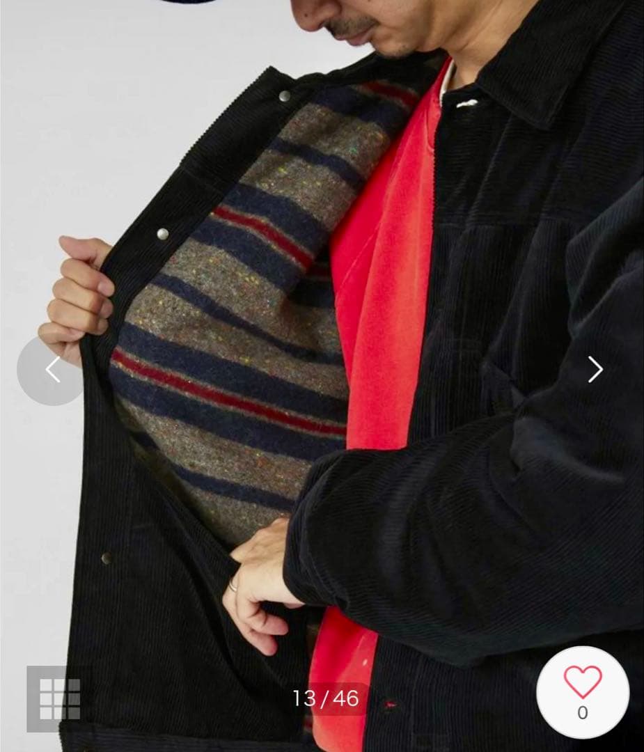 JOURNL STANDARD ブランケットコーデュロイトラッカージャケット