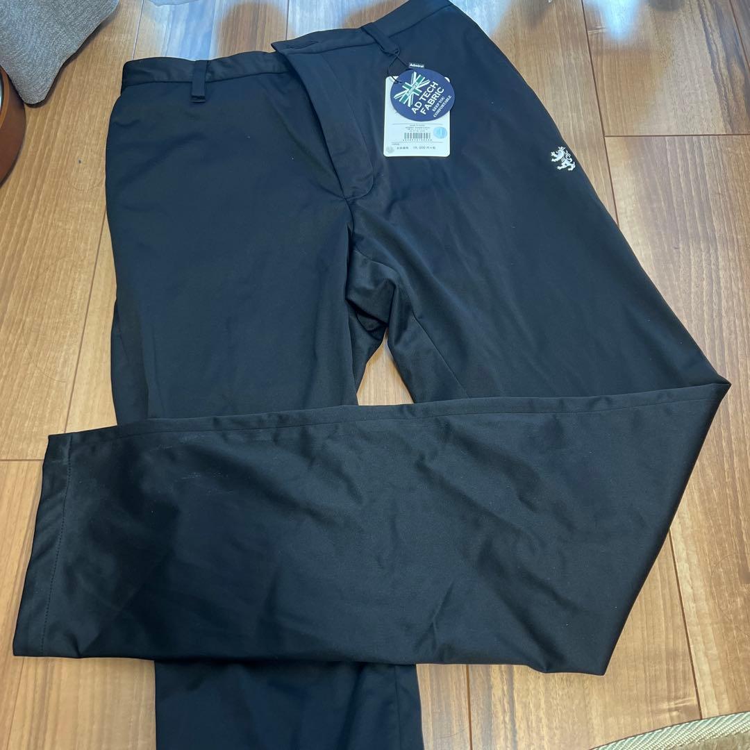 ペンギンさん様【新品タグ付】アドミラルゴルフ 男性Mパンツ黒