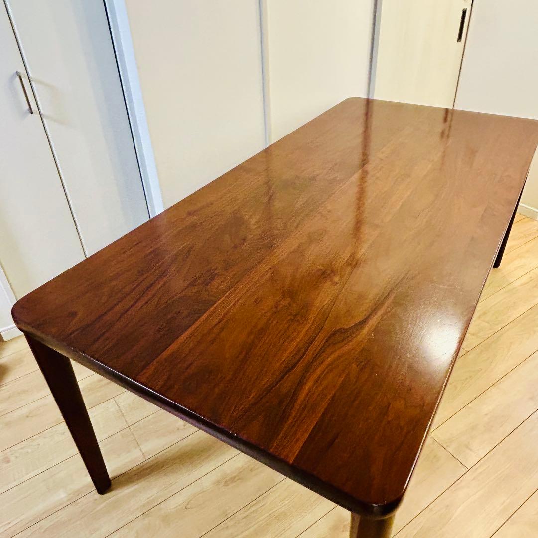 【送料込み】カリモク／プレミアムダイニングテーブル／ウォールナット／180cm