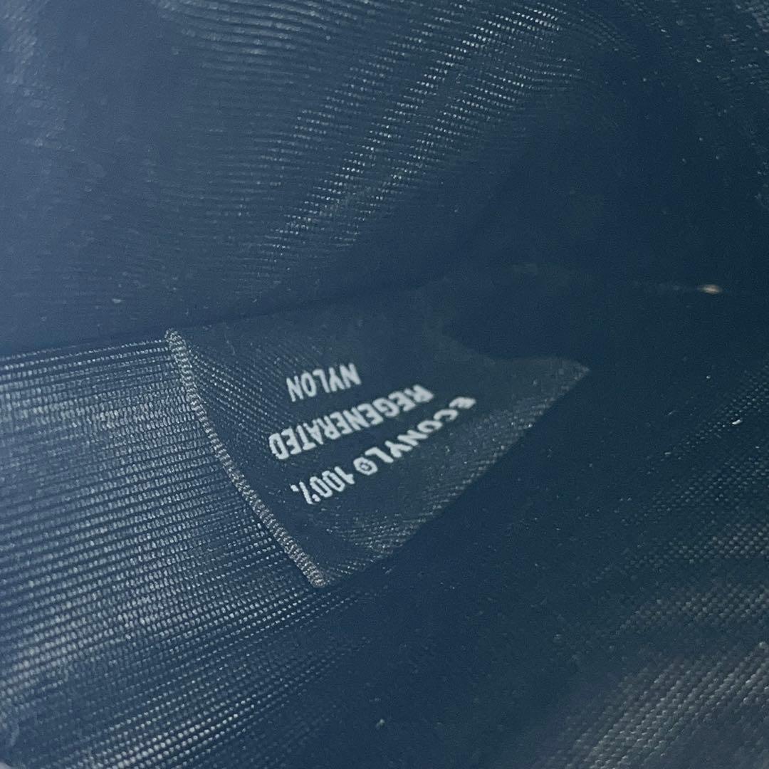 PRADA プラダ　コンパクトウォレット　リナイロン　ブラック 1MV204