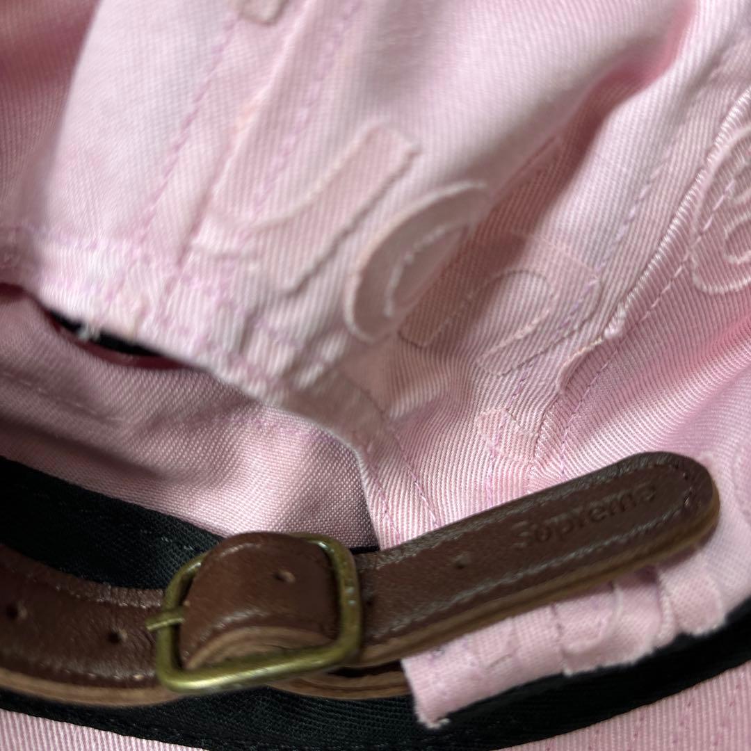 Supreme シュプリーム製　新品　ま未使用品　キャップ　ピンク