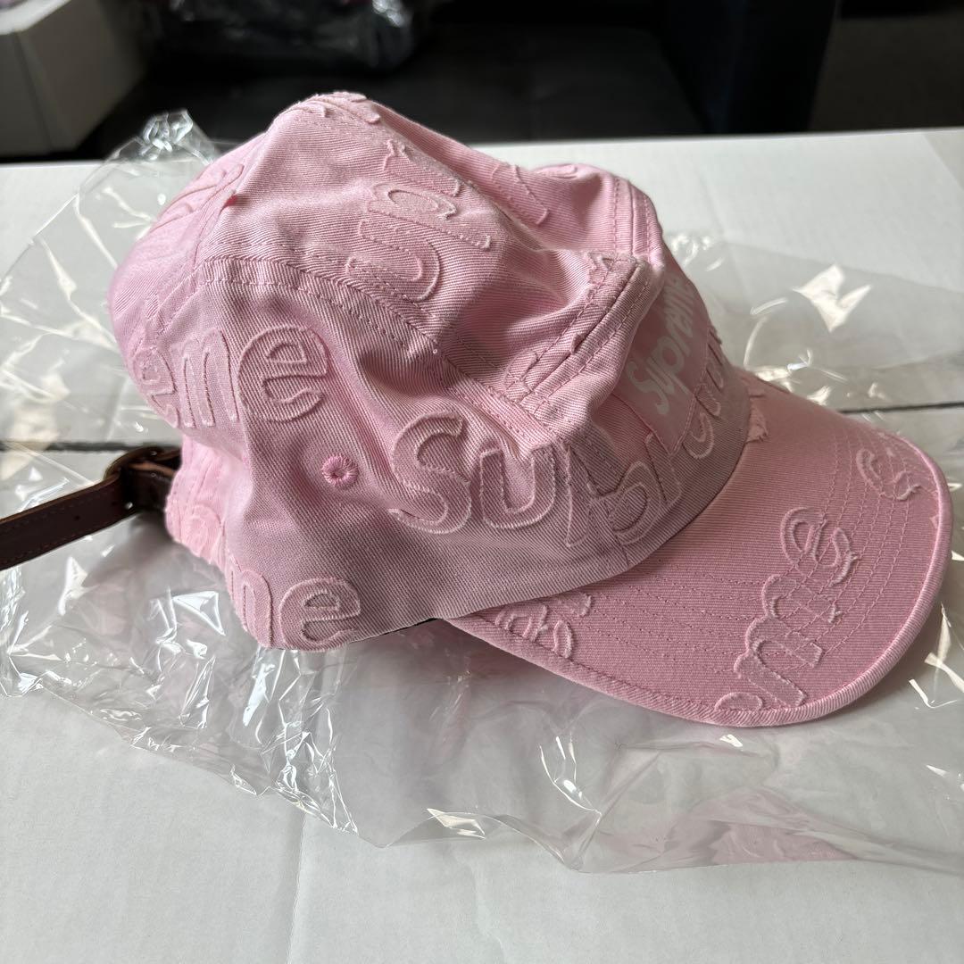 Supreme シュプリーム製　新品　ま未使用品　キャップ　ピンク