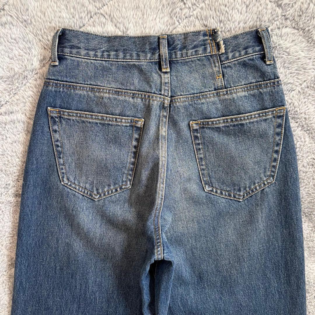 【タグ付】MOUSSY CROSS WAIST WIDE STRAIGHT 2