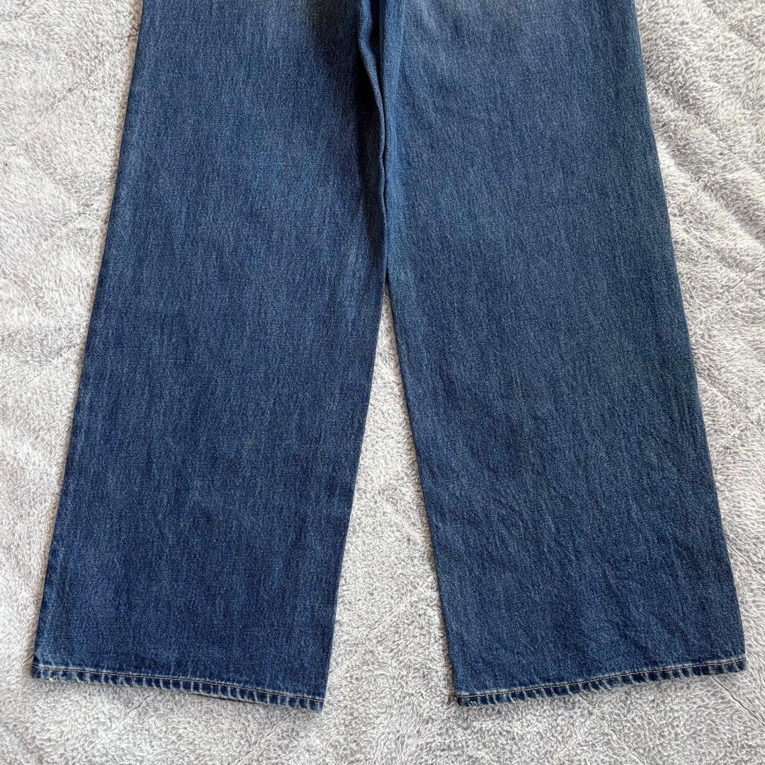 【タグ付】MOUSSY CROSS WAIST WIDE STRAIGHT 2