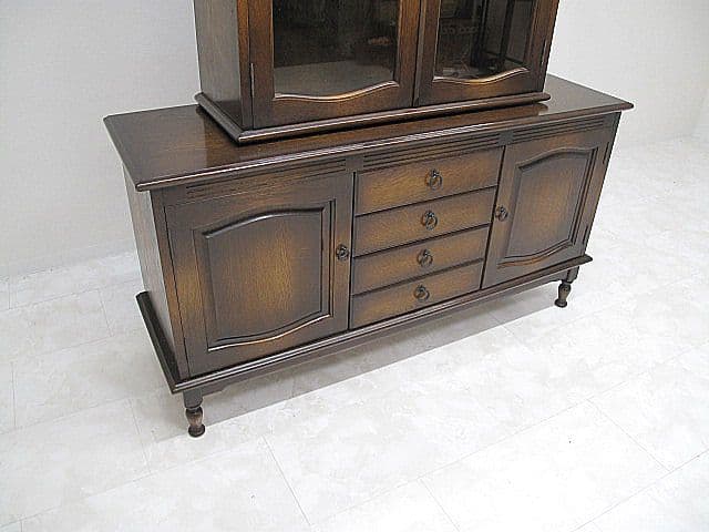 美品　飛騨産業/キツツキ/HIDA「穂高」リビングボード 　サイドボード/飾り棚