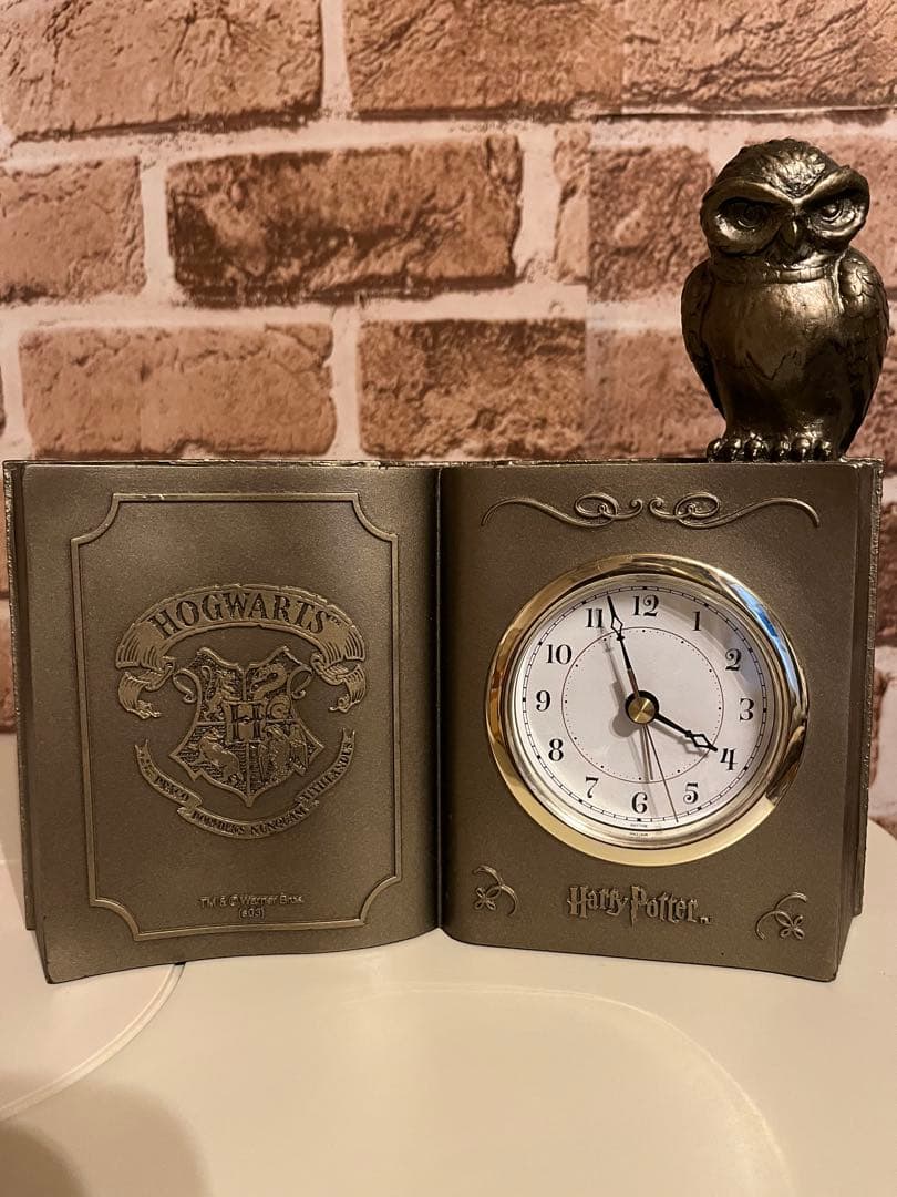 ハリーポッター　　ヘドウィグ　置き時計