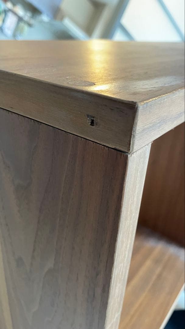 無印良品　スタッキングシェルフ　ウォルナット　5段　直接取引