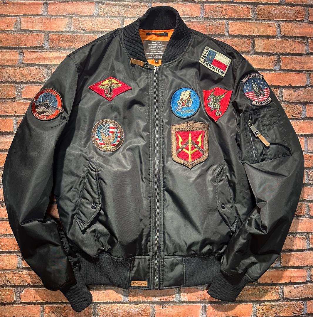 TOP GUN USAF MA-1 フライトジャケット L