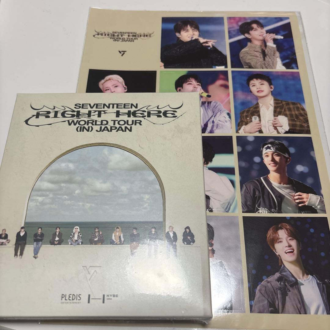 SEVENTEEN RIGHT HERE DVD blu-ray セブチ　未使用