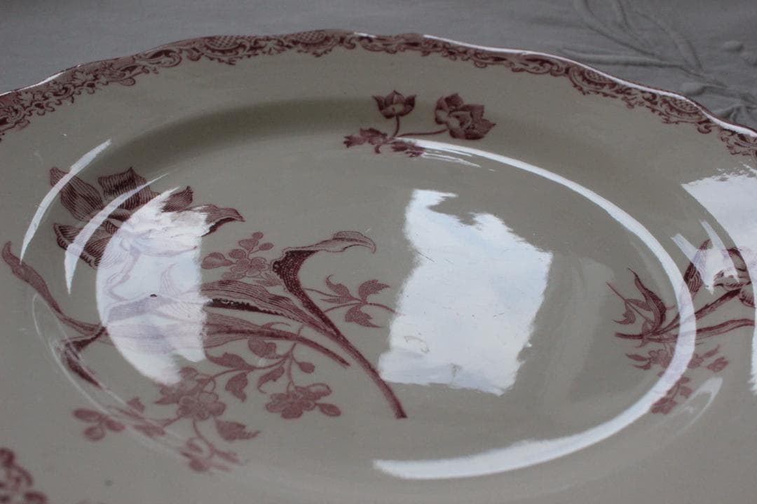 ラスイチ【B】【サルグミンヌ】フォンタンジュデザートプレート /アンティーク