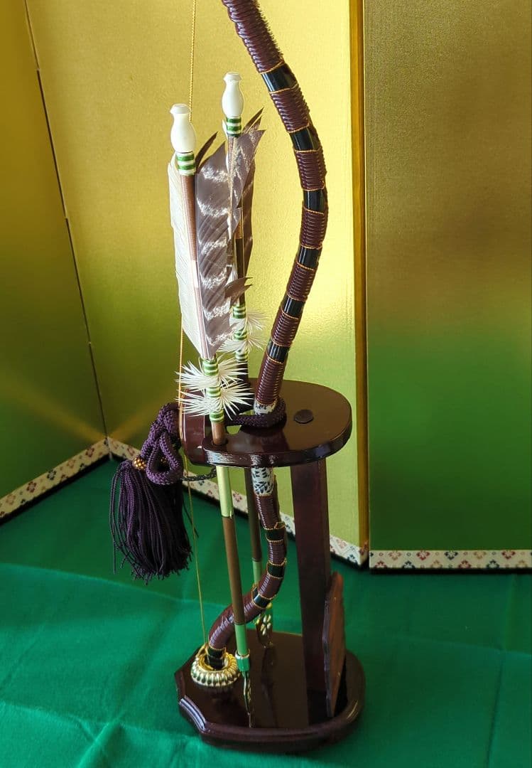 秀月の兜飾り一式　五月人形　端午の節句　子供の日