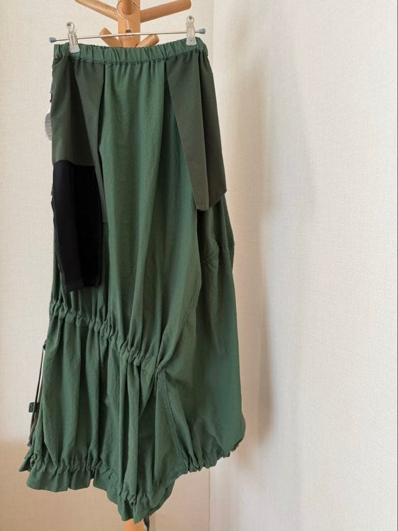 nagonstans ナゴンスタンス◇ライトシェルタフタフレアバルーンスカート